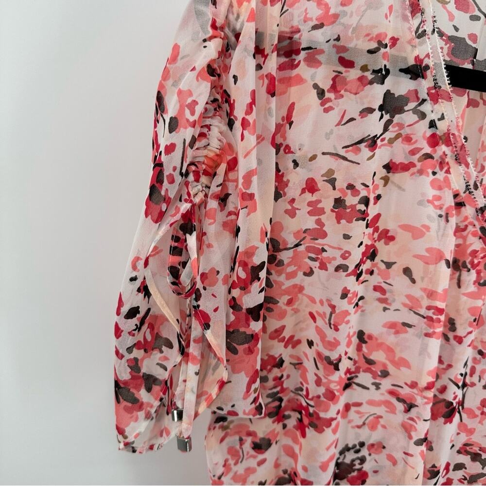 WHBM smock hem blouse Size XS - Picture 3 of 11